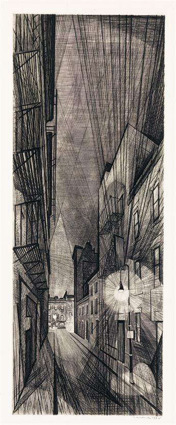 ARMIN LANDECK Three etchings.